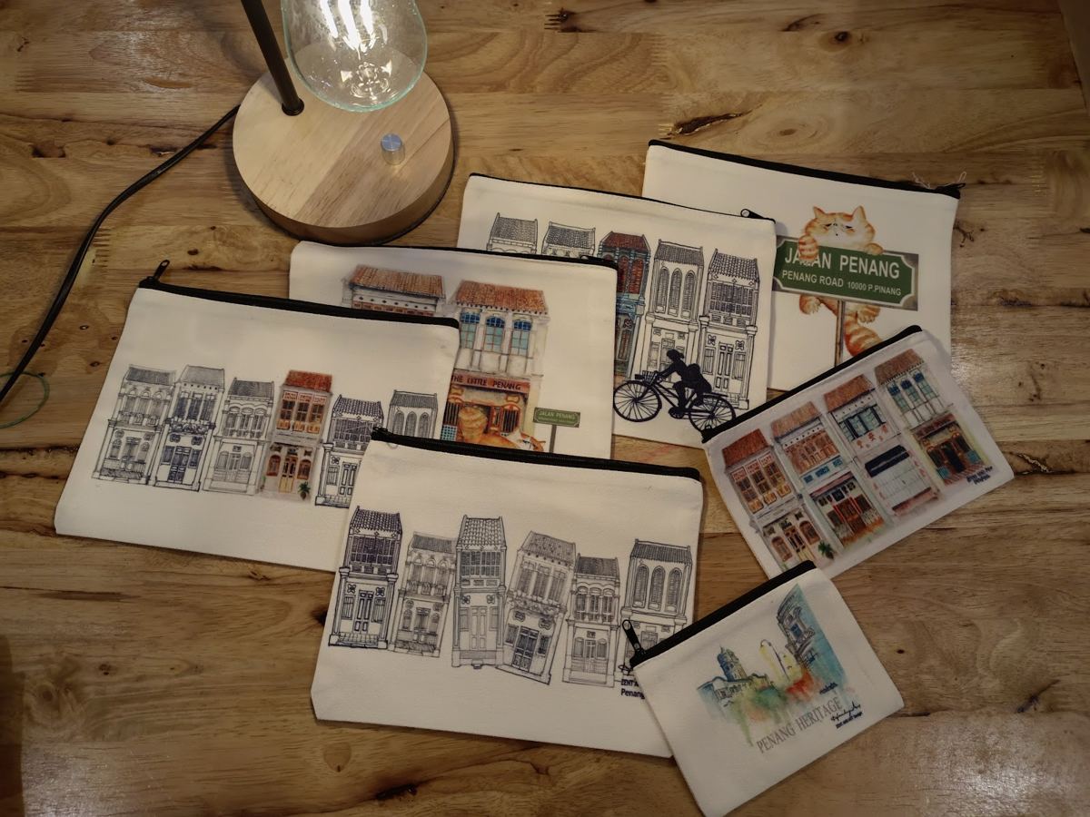 Shophouse pouches